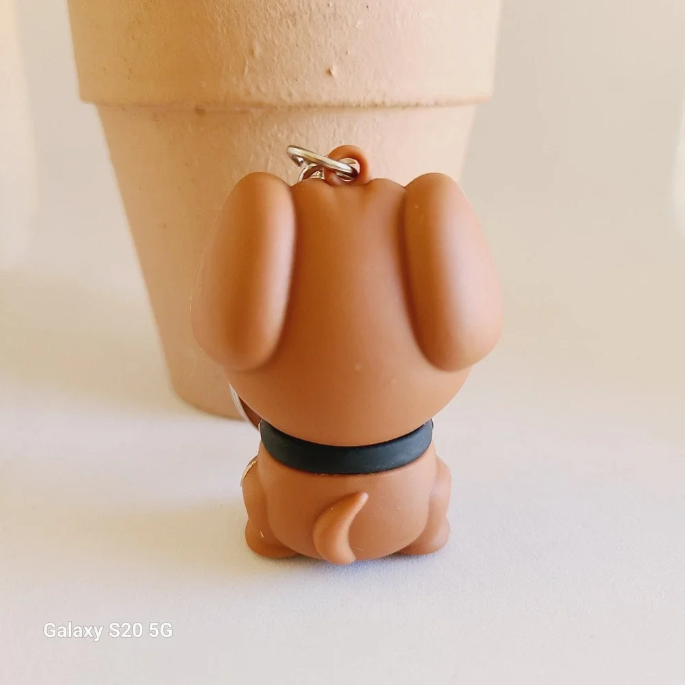 Cute Dog Keychain Cartoon Character Accessory Keyring Bag Charm For‎ Men NEW